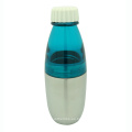 Botella de pared simple de acero inoxidable de forma oval 17oz